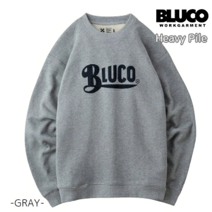 楽天市場】セール BLUCO ブルコ スウェットシャツ ヘビーパイル HEAVY 