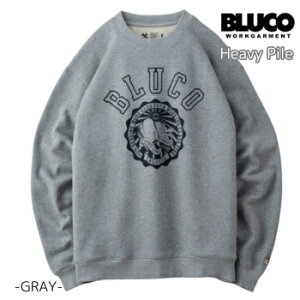 �Z�[�� BLUCO �u���R �X�E�F�b�g�V���c �w�r�[�p�C�� HEAVY PILE SWEATSHIRTS -College- 145-13-012 �N���[�l�b�N �X�E�F�b�g �H�~ ���� �����Y BLUCO GARMENT �u���R���[�N�K�[�����g ��������