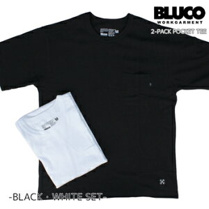 BLUCO �u���R ���� T�V���c 2-PACK POCKET TEE 163-22-014 2�p�b�NT�V���c BLUCO WORK GARMENT �u���R���[�N�K�[�����g�y���b�s���O�s�z