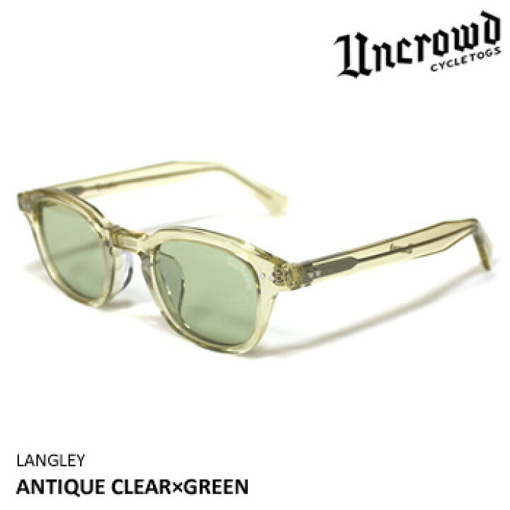 楽天市場】UNCROWD アンクラウド LANGLEY ラングレー サングラス UV  