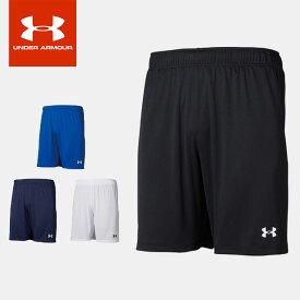 ☆ネコポス【スーパーSALE お得なクーポン複数配布中!】 アンダーアーマー UA TEAM SOCCER KNIT SHORTS メンズ ショートパンツ UAチーム サッカー ニットショーツ ルーズ 吸汗速乾 トレーニング UNDER ARMOUR 1365024 あす楽 対応可