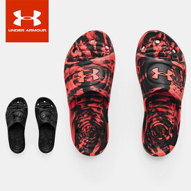 ☆アンダーアーマー UNDER ARMOUR メンズ シャワーサンダル UA M Locker Camo 3024449 あす楽