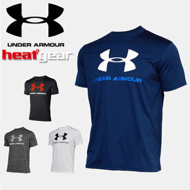 ☆ネコポス アンダーアーマー UNDER ARMOUR UA メンズ トレーニング テック ショートスリーブ ビッグロゴ 1359132 Tシャツ あす楽 対応可