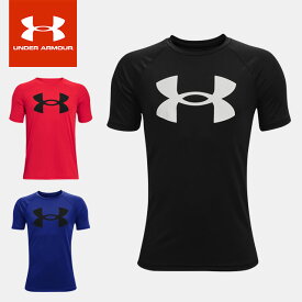 ☆ネコポス アンダーアーマー Tシャツ 半袖 ジュニア UAテック ビッグロゴ ショートスリーブ トレーニング BOYS 1363283 UNDER ARMOUR あす楽 対応可