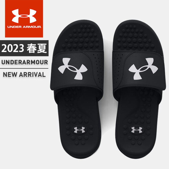 ☆アンダーアーマー メンズ スポーツ サンダル 靴 UA イグナイト7 スライド ライフスタイル 軽量 クッション性 快適性 2層構造 レギュラーFIT D相当 UNDER ARMOUR 3026023 あす楽 アンダーアーマーヒート 公式 アンダーアーマー UNDER ARMOUR メンズ ライフスタイル サンダル UA ロッカー スライド 3023758