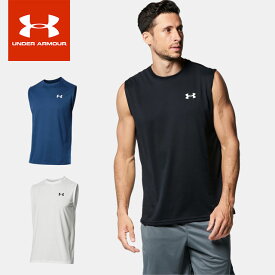 ☆ネコポス アンダーアーマー メンズ ノースリーブ機能シャツ UA Tech SL 1367452 スポーツウェア UNDER ARMOUR あす楽 対応可