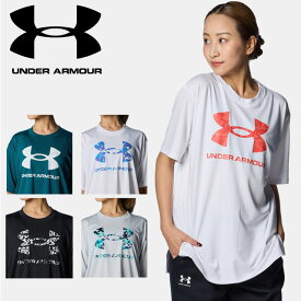 ☆ネコポス【お買い物マラソン！最大10%OFFクーポン配布中】 アンダーアーマー UNDER ARMOUR UA UAテック オーバーサイズ ショートスリーブTシャツ トレーニング WOMEN 1384711 あす楽 対応可