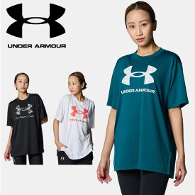 ☆ネコポス アンダーアーマー UNDER ARMOUR UA UAテック オーバーサイズ ショートスリーブTシャツ トレーニング WOMEN 1384711 あす楽 対応可