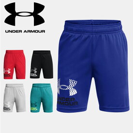 ☆ネコポス アンダーアーマー クリアランス UNDER ARMOUR UA UAテック ロゴ ショーツ トレーニング KIDS 1383333 ハーフパンツ ショートパンツ 半ズボン あす楽 対応可