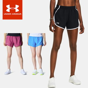☆ネコポス アンダーアーマー ショートパンツ レディース UA Fly By 3 Shorts 1382438 UNDER ARMOUR