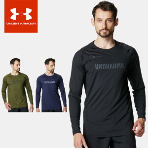 lR|X A_[A[}[ UNDER ARMOUR A_[EFA  Y UA HEATGEAR FITTED GRAPHIC LONG SLEEVE SHIRT 6007730