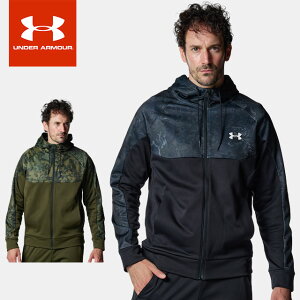 yX[p[SALE ȃN[|zzz A_[A[}[ XEFbgWPbg Y UA ARMOUR FLEECE CAMO FULL-ZIP HOODIE 6007736 UNDER ARMOUR