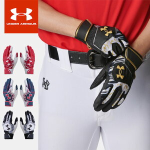 lR|X A_[A[}[ 싅 obeBOO[u p Y UA CLEAN UP BATTING GLOVES 6001310 UNDER ARMOUR