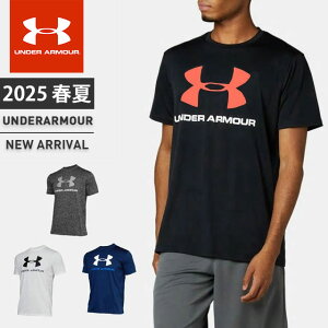☆ネコポス【お買い物マラソン お得なクーポン配布中♪】 アンダーアーマー メンズ シャツ 半袖 UA テック ビッグロゴ ショートスリーブ Tシャツ ルーズ ヒートギア ドライ 吸汗速乾 トレー