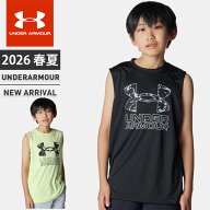 ☆ネコポス アンダーアーマー クリアランス ジュニア ユース キッズ タンクトップ ノースリーブ シャツ …