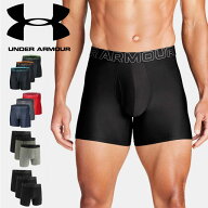 ☆アンダーアーマー UNDER ARMOUR メンズ UA パフォーマンステック 6インチ アンダーウェア 3枚セット Tr…
