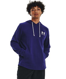 【40%OFF】公式 アンダーアーマー UNDER ARMOUR メンズ トレーニング パーカー UA ライバルテリー フーディー 〈レフトチェスト〉 スウェット 1370401 アウトドア スポーツ ジム 運動 部活 長袖 フード レディース 裏起毛 速乾 ポケット