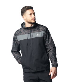 【40%OFF】公式 アンダーアーマー UNDER ARMOUR メンズ トレーニング UA スポーツスタイル ウインドブレーカー 〈プリント〉 1378383 長袖 フード付き 裏メッシュ ジップアップ 通気性 撥水 吸汗速乾 軽量 スポーツウェア アウトドア ランニング ウェア ウエア 運動 部活