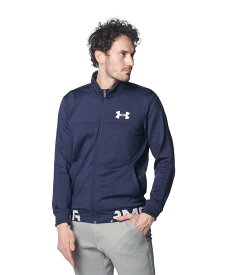 【40%OFF】公式 アンダーアーマー UNDER ARMOUR メンズ ゴルフ ミッドレイヤー UA パフォーマンス ニット フルジップ ジャケット 1378618 アウトドア スポーツ ジム 運動 部活 長袖 アウター 保温 防寒 フィット 伸縮 吸汗 速乾 ポケット ドライ