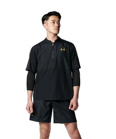 【40%OFF】公式 アンダーアーマー UNDER ARMOUR メンズ ベースボール ジャケット UA ケージ ジャケット アウター ウインドブレーカー 野球 1378245 アウトドア スポーツ ジム 運動 部活 半袖 通気性 ベンチレーション ルーズ