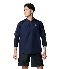 【40%OFF】公式 アンダーアーマー UNDER ARMOUR メンズ ベースボール ジャケット UA ケージ ジャケット アウター ウインドブレーカー 野球 1378245 アウトドア スポーツ ジム 運動 部活 半袖 通気性 ベンチレーション ルーズ