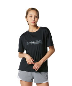 【50%OFF】公式 アンダーアーマー UNDER ARMOUR レディース トレーニング Tシャツ UA テック ショートスリーブTシャツ 〈ボックスワードマーク〉 半袖ウィメンズ1378310 半袖Tシャツ 吸汗速乾 抗菌防臭 スポーツ アウトドア フィットネス ジム ウェア 部活