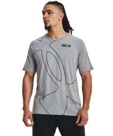 【30%OFF】公式 アンダーアーマー UNDER ARMOUR メンズ トレーニング Tシャツ UA ショートスリーブTシャツ 〈ビッグロゴ〉 半袖1378901 半袖Tシャツ 吸汗速乾 綿混 スポーツウェア トレーニングウェア スポーツ アウトドア ジム ランニング ウェア ウエア 運動 部活