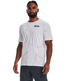 【50%OFF】【父の日】公式 アンダーアーマー UNDER ARMOUR メンズ トレーニング Tシャツ UA ショートスリーブTシャツ 〈ビッグロゴ〉 半袖1378901 半袖Tシャツ 吸汗速乾 綿混 トレーニングウェア スポーツウェア スポーツ アウトドア ジム フィットネス ウェア ウエア 部活