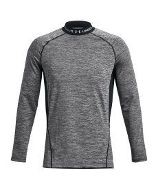 【30%OFF】公式 アンダーアーマー UNDER ARMOUR メンズ トレーニング アンダーシャツ UAコールドギアアーマー フィッティド ツイスト ロングスリーブ モック シャツ ベースレイヤー コンプレッション インナー 長袖 1379820 スポーツ ジム 伸縮性 保温 吸汗速乾 抗菌 防臭