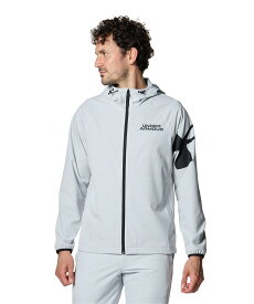 【30%OFF】公式 アンダーアーマー UNDER ARMOUR メンズ ゴルフ ジャケット UAウインドブレーカー アウター ウインドブレーカー 1381272 アウトドア スポーツ ジム 運動 部活 長袖 フルジップ フード 軽量 耐久 快適 ポケット 撥水