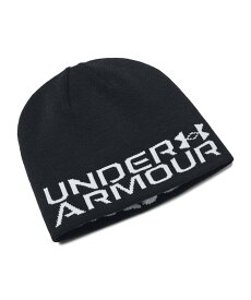 【30%OFF】公式 アンダーアーマー UNDER ARMOUR キッズ ボーイズ トレーニング UAリバーシブル ハーフタイム ビーニー 1379999 アウトドア スポーツ ジム 運動 部活 ジュニア 帽子 速乾 リバーシブル ニット