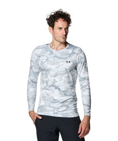 【30%OFF】公式 アンダーアーマー UNDER ARMOUR メンズ ゴルフ アンダーシャツ UAコールドギアインフラレッド フィッティド ロングスリーブ クルー シャツ 〈カモ〉 ベースレイヤー コンプレッション インナー 長袖 1381857 アウトドア 部活 保温 伸縮 撥水 吸汗速乾 消臭