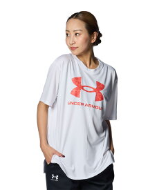 公式 アンダーアーマー UNDER ARMOUR UA UAテック オーバーサイズ ショートスリーブTシャツ（トレーニング/WOMEN） 1384711 Tシャツ 半袖 ウィメンズ レディース アウトドア スポーツ ジム 運動 部活 吸汗 速乾 伸縮 ドライ 消臭