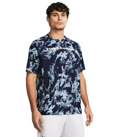 【父の日】公式 アンダーアーマー UNDER ARMOUR UA UAテック ABCカモ ショートスリーブTシャツ（トレーニング/MEN） 1361698 Tシャツ 半袖 アウトドア スポーツ ジム 運動 部活 メンズ 速乾 抗菌 防臭 フィット 吸汗 伸縮 ドライ ストレッチ