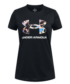 公式 アンダーアーマー UNDER ARMOUR UA UAテック プリント ビッグロゴ ショートスリーブTシャツ（トレーニング/KIDS） 1377016 Tシャツ 半袖