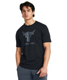 【父の日】公式 アンダーアーマー UNDER ARMOUR UA UAプロジェクトロック グラフィック ショートスリーブTシャツ（トレーニング/MEN） 1383191 Tシャツ 半袖 アウトドア スポーツ ジム 運動 部活 メンズ 吸汗 ドライ