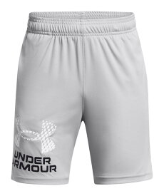 公式 アンダーアーマー UNDER ARMOUR UA UAテック ロゴ ショーツ（トレーニング/KIDS） 1383333 ハーフパンツ ショートパンツ 半ズボン アウトドア スポーツ ジム 運動 部活 キッズ ジュニア 子供服 吸汗 速乾 伸縮 ポケット ドライ 抗菌 防臭 ゴム入りウエストバンド