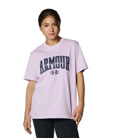 【母の日】公式 アンダーアーマー UNDER ARMOUR UA UAヘビーウェイト オーバーサイズ ショートスリーブTシャツ（トレーニング/WOMEN） 1384718 Tシャツ 半袖 ウィメンズ レディース