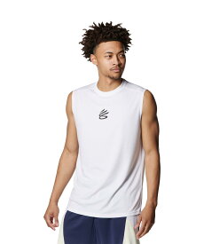 公式 アンダーアーマー UNDER ARMOUR UA カリー テック ロゴ スリーブレス シャツ（バスケットボール/MEN） 1384721