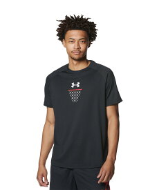 【父の日】公式 アンダーアーマー UNDER ARMOUR UA UAテック ロゴ ショートスリーブTシャツ （バスケットボール/MEN ） 1384722 Tシャツ 半袖 バスケ