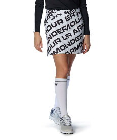 【50％OFF】公式 アンダーアーマー UNDER ARMOUR UA UAニット プリント スカート （ゴルフ/WOMEN ） 1384974 ウィメンズ レディース アウトドア スポーツ ジム 運動 部活 ポケット Dカン ストレッチ ドライ