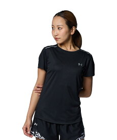 【母の日】【10%OFF】公式 アンダーアーマー UNDER ARMOUR UA UAスピードストライド ショートスリーブTシャツ（ランニング/WOMEN） 1384770 Tシャツ 半袖 ウィメンズ レディース 陸上 マラソン