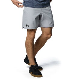 公式 アンダーアーマー UNDER ARMOUR UA UAウーブン 7インチ ショーツ（トレーニング/MEN） 1384809 ハーフパンツ ショートパンツ 半ズボン アウトドア スポーツ ジム 運動 部活 メンズ 耐久 軽量 調整可能 ポケット ストレッチ スリット