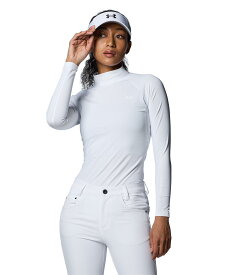 【30％OFF】公式 アンダーアーマー UNDER ARMOUR UA UAアイソチル コンプレッション ロングスリーブ モックネック シャツ （ゴルフ/WOMEN） 1384842 アンダーシャツ ベースレイヤー コンプレッション インナー 長袖 ウィメンズ レディース アウトドア スポーツ 接触冷感