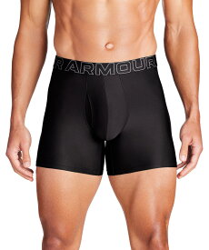 公式 アンダーアーマー UNDER ARMOUR UA UAパフォーマンステック 6インチ アンダーウェア （3枚セット）（トレーニング/MEN） 1387414 ボクサーパンツ ボクサージョック アンダーウェア 下着 陸上 マラソン ジム メンズ フィット ドライ