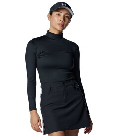 公式 アンダーアーマー UNDER ARMOUR UA UAコールドギアインフラレッド コンプレッション ロングスリーブ モックネック シャツ（ゴルフ/WOMEN） 1388324 アンダーシャツ ベースレイヤー インナー 長袖 ウィメンズ レディース スポーツ ジム 運動 部活 遠赤外線