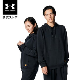 公式 アンダーアーマー UNDER ARMOUR Mens Train ジャージ UAアスリートリカバリー コージー フーディー（リカバリー/UNISEX） 1388272 アウトドア スポーツ ジム 運動 部活 メンズ レディース 長袖 パーカー フード ポケット 遠赤外線 血行促進 ストレッチ モダール