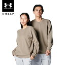 公式 アンダーアーマー UNDER ARMOUR Mens Train ジャージ UAアスリートリカバリー コージー クルー（リカバリー/UNISEX） 1388273 アウトドア スポーツ ジム 運動 部活 メンズ レディース 長袖 遠赤外線 ミネラル 血行促進 モダール ストレッチ
