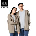 公式 アンダーアーマー UNDER ARMOUR Mens Train UAアスリートリカバリー コージー カーディガン（リカバリー/UNISEX） 1388274 アウトドア スポーツ ジム 運動 部活 メンズ レディース 長袖 ポケット ミネラル 遠赤外線 血行促進 モダール ストレッチ