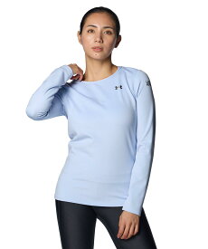 【50％OFF】公式 アンダーアーマー UNDER ARMOUR UA UAコールドギア プロ ロングスリーブ クルーネック シャツ（トレーニング/WOMEN） 1388716 アンダーシャツ ベースレイヤー コンプレッション インナー 長袖 ウィメンズ レディース アウトドア スポーツ 吸汗 ドライ 消臭